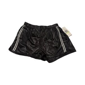 Kenneth Cole Black Shorts with White Stripes